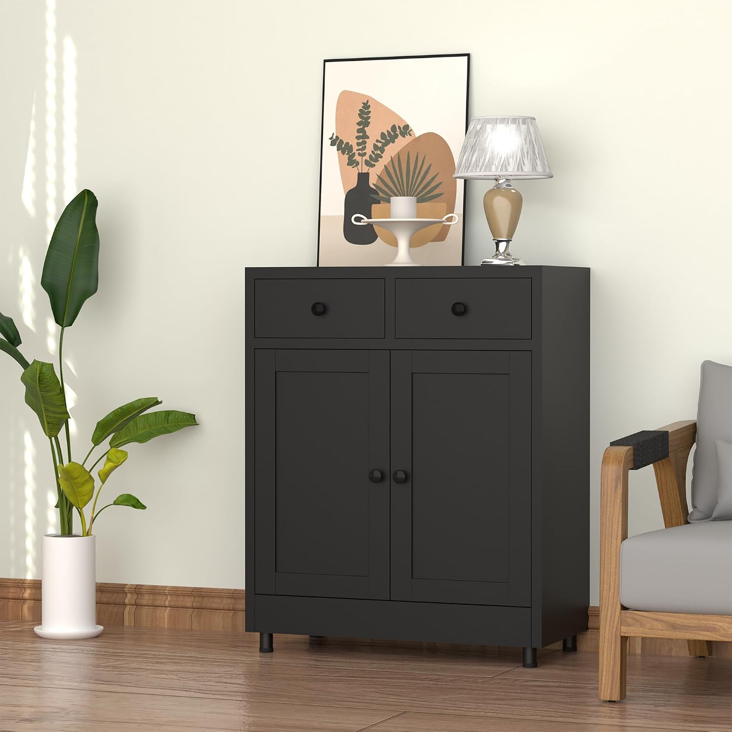 Metal Storage Cabinet With Dra - Credenza Office Storage review and price
