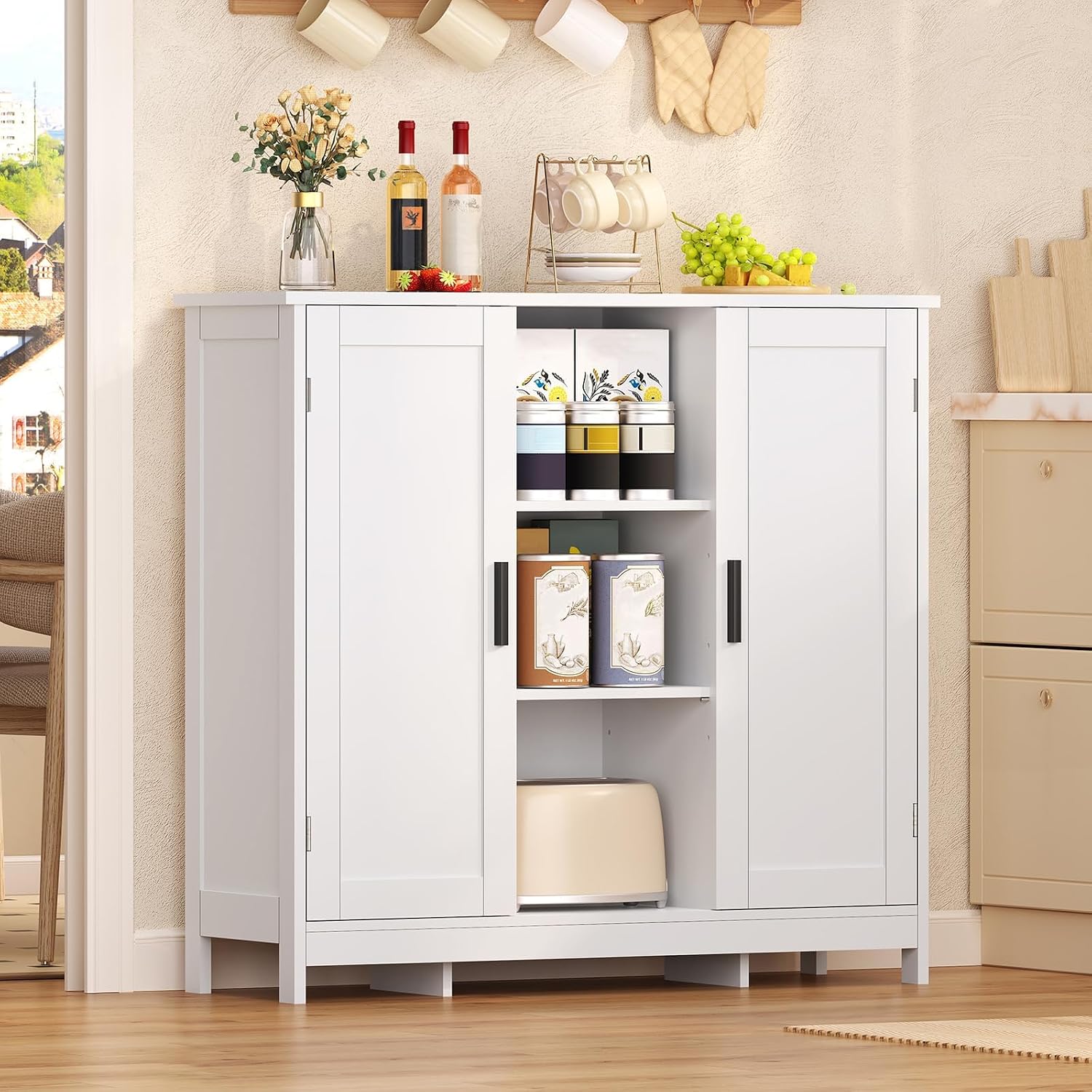 Storage Cabinet With Doors Sto - Credenza Office Storage review and price