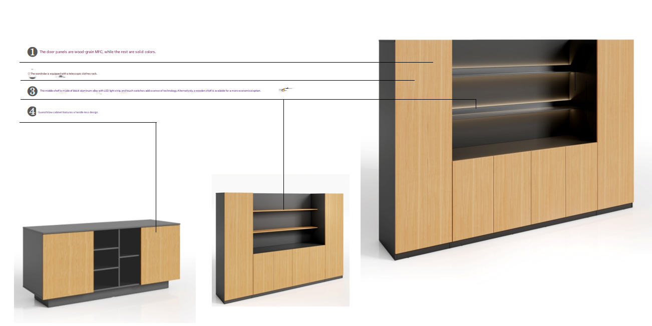 Best Selling MFC Credenza Fili - Credenza Office Storage review and price