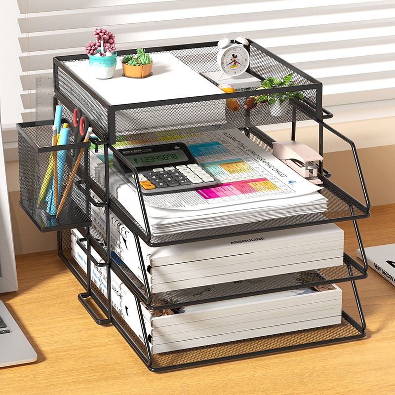 Office A4 Paper Desk Organizer - Desktop Filing Tray review and price