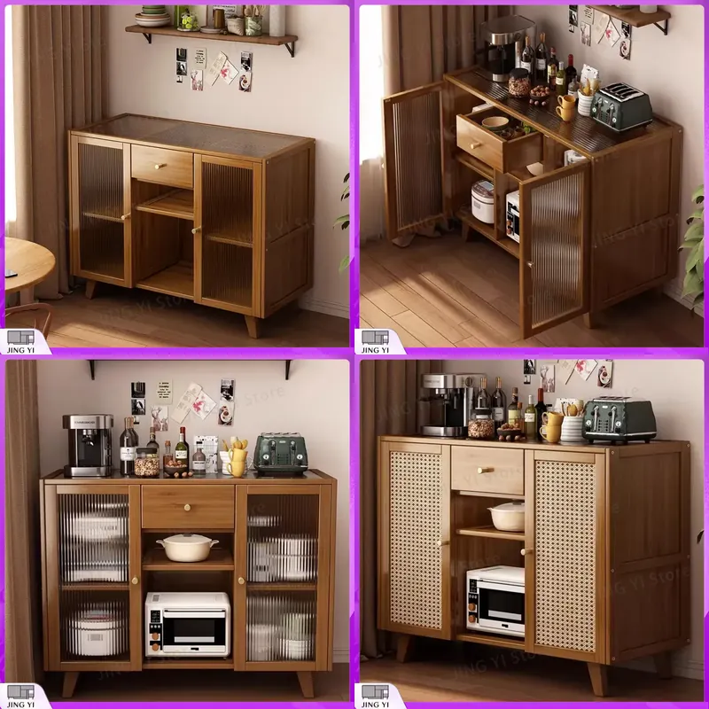 Wooden Kitchen Cabinet Buffet  - Credenza Office Storage review and price