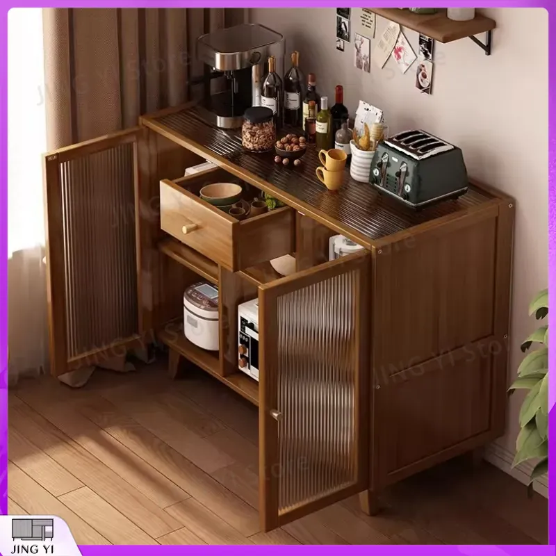 Wooden Kitchen Cabinet Buffet  - Credenza Office Storage review and price
