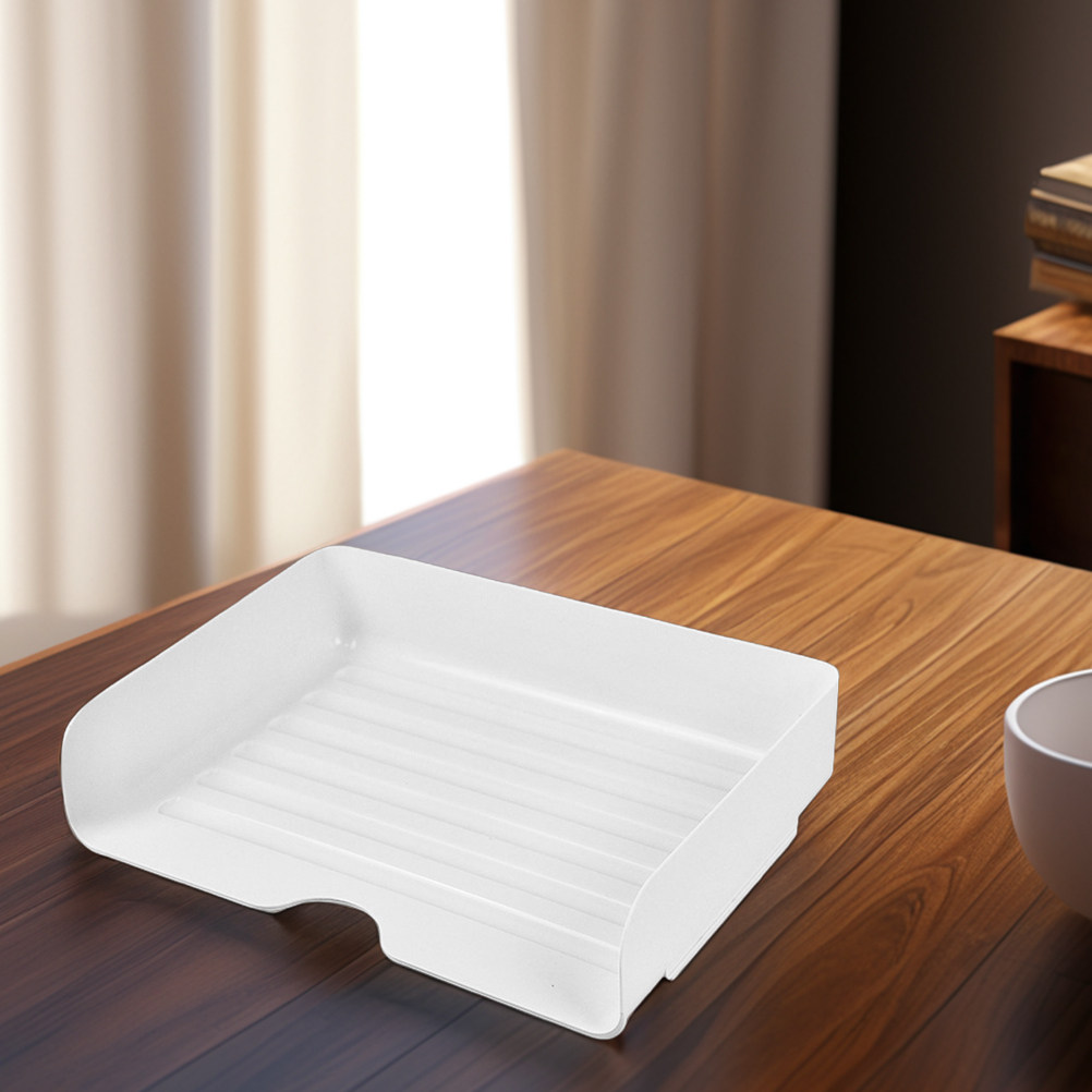 4Pcs Clear Stackable Desk Orga - Desktop Filing Tray review and price
